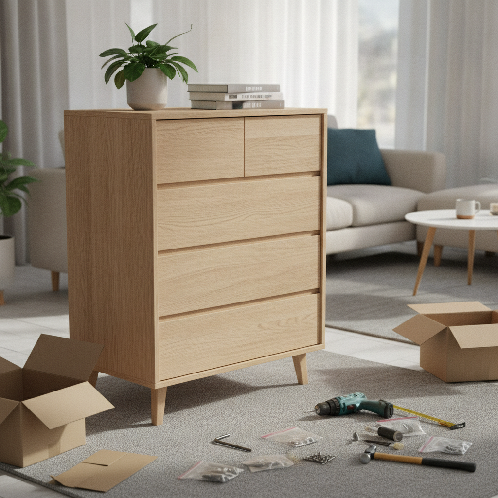 done Furniture Assembly - No Face and No Text