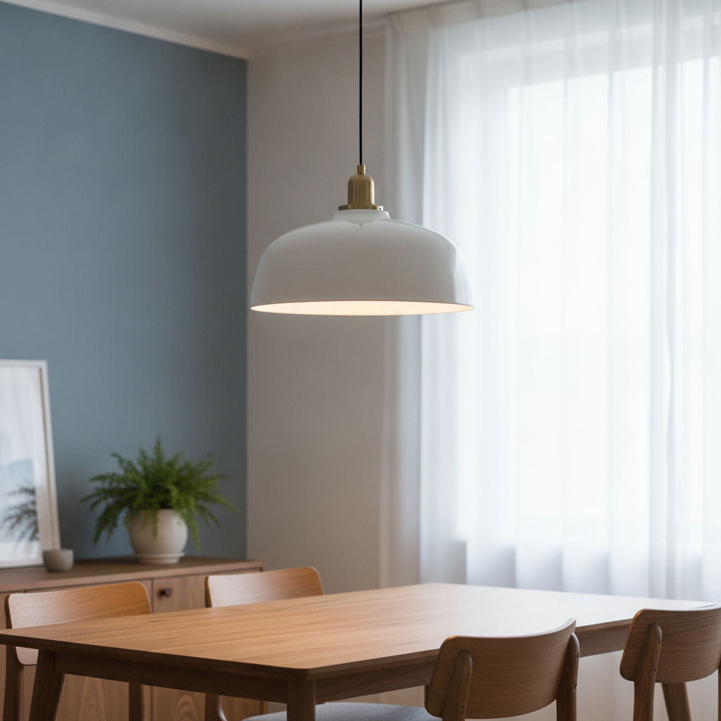 done Light Fixture Installation - No Face and No Text